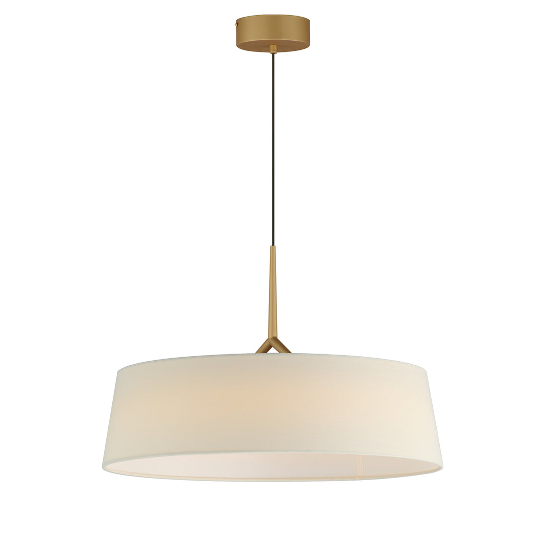 Paramount LED Pendant Natural Aged Brass