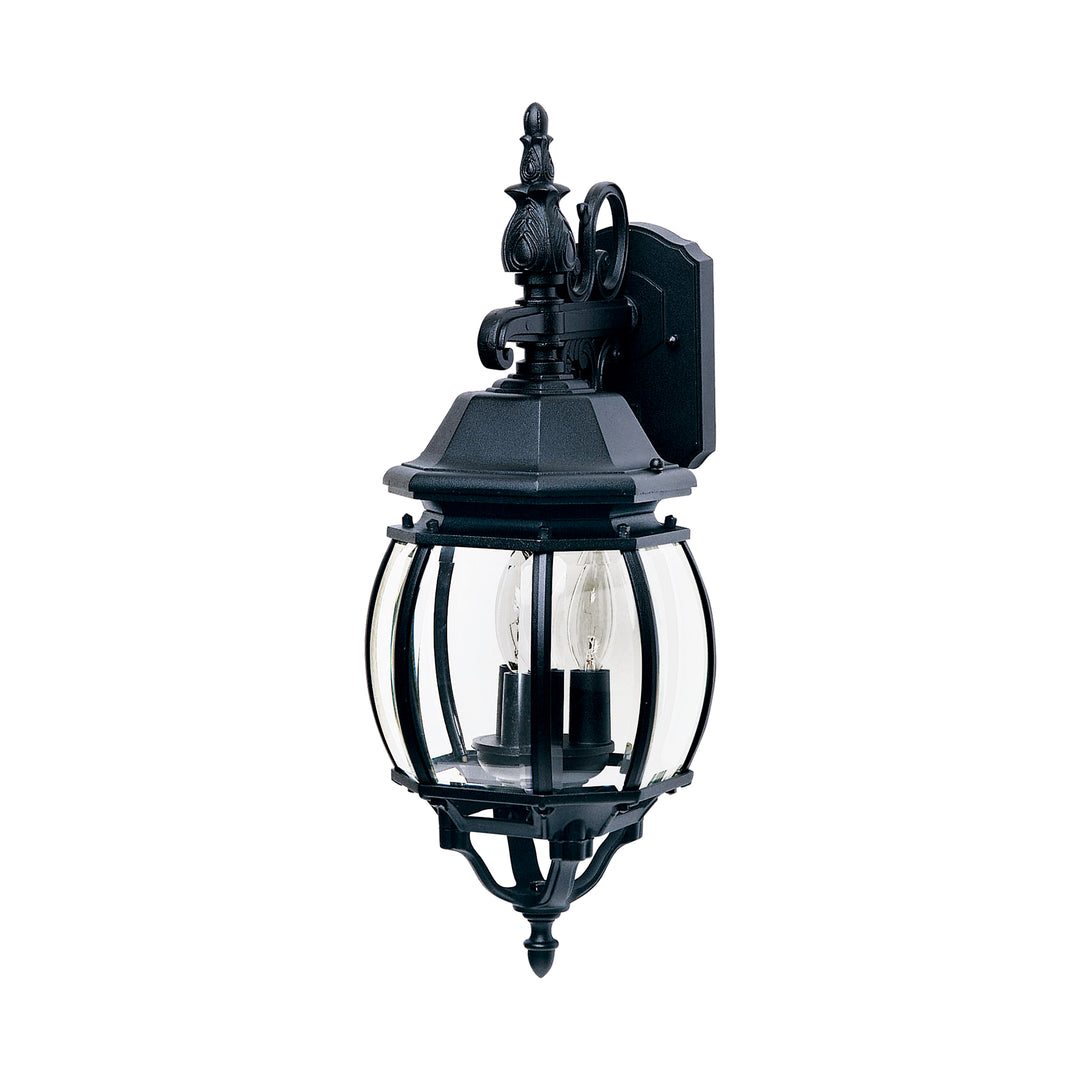 Crown Hill Outdoor Wall Lantern Black