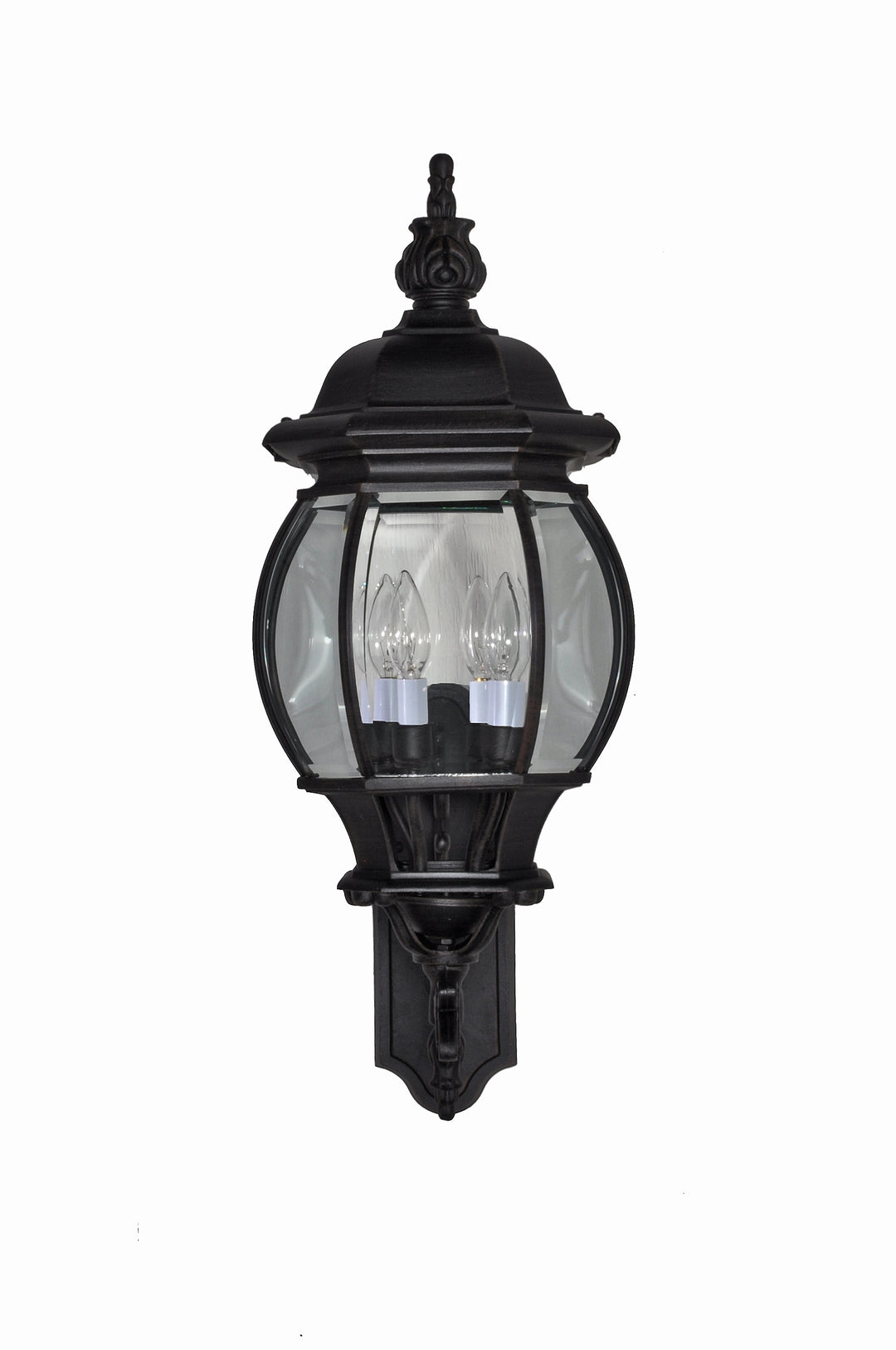 Crown Hill Outdoor Wall Lantern Black alternate view