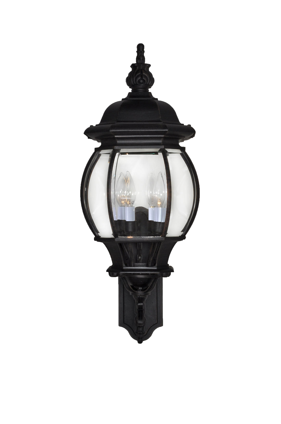 Crown Hill Outdoor Wall Lantern Black alternate view