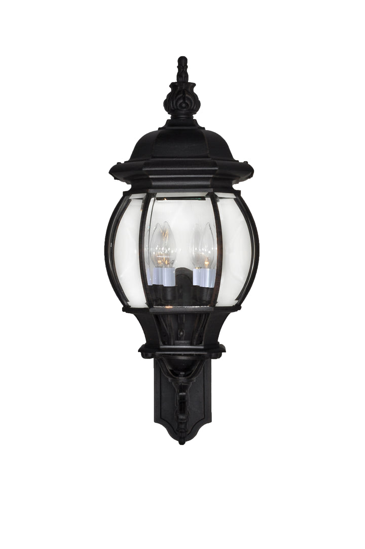 Crown Hill Outdoor Wall Lantern Black alternate view