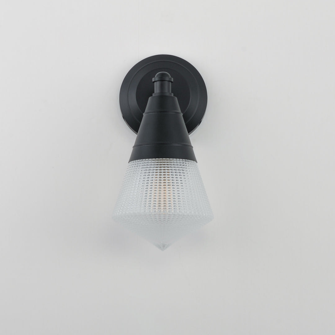 Hargreaves 1-Light Wall Sconce PRBK alternate view