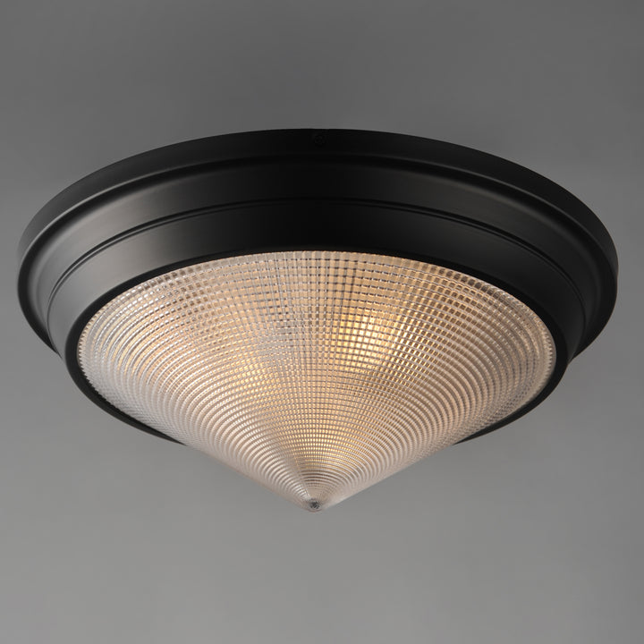 Hargreaves Flush Mount PRBK alternate view