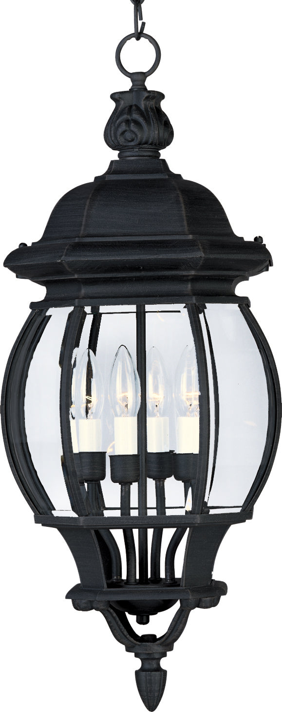 Crown Hill Outdoor Hanging Lantern Black