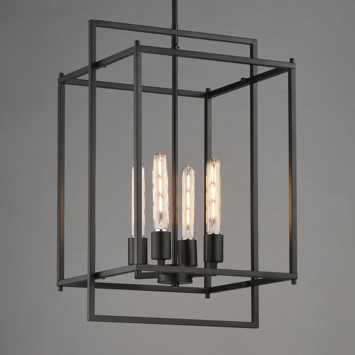 Gridline Large Pendant Black alternate view