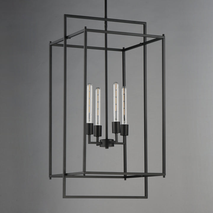 Gridline Extra Large Pendant Black alternate view