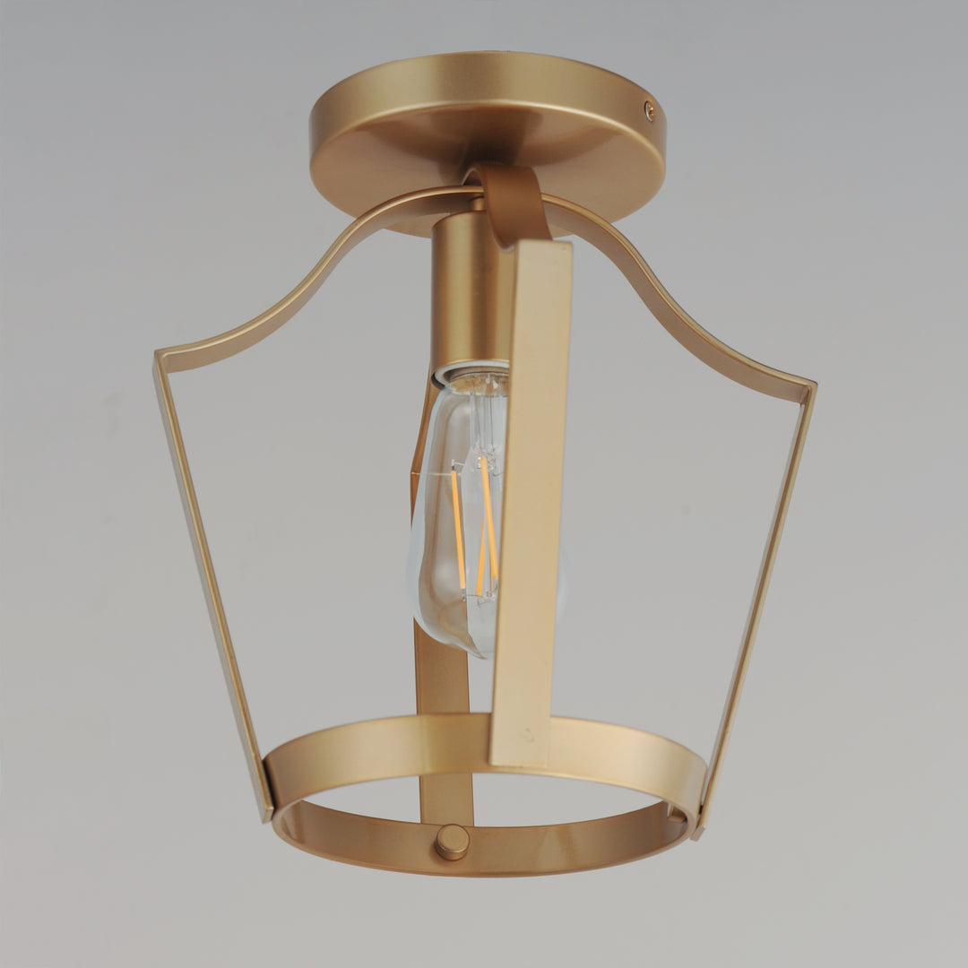 Arden Single Pendant / Semi Flush Natural Aged Brass alternate view