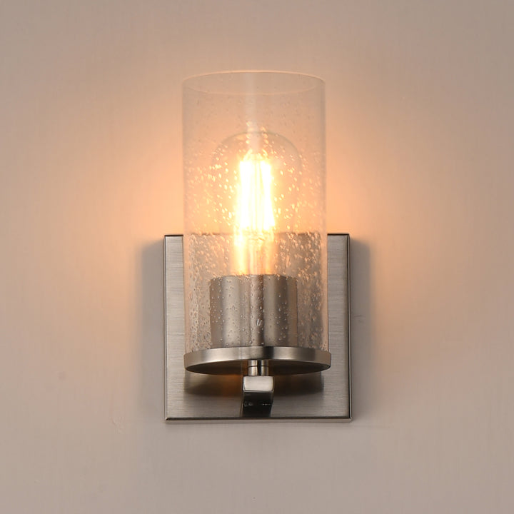 Livingston Sconce Satin Nickel alternate view