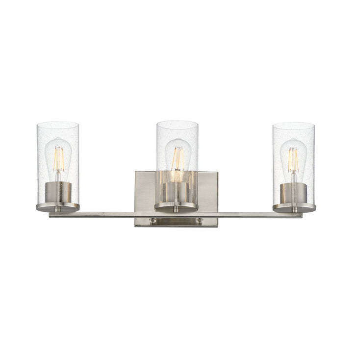 Livingston Bath Vanity Satin Nickel