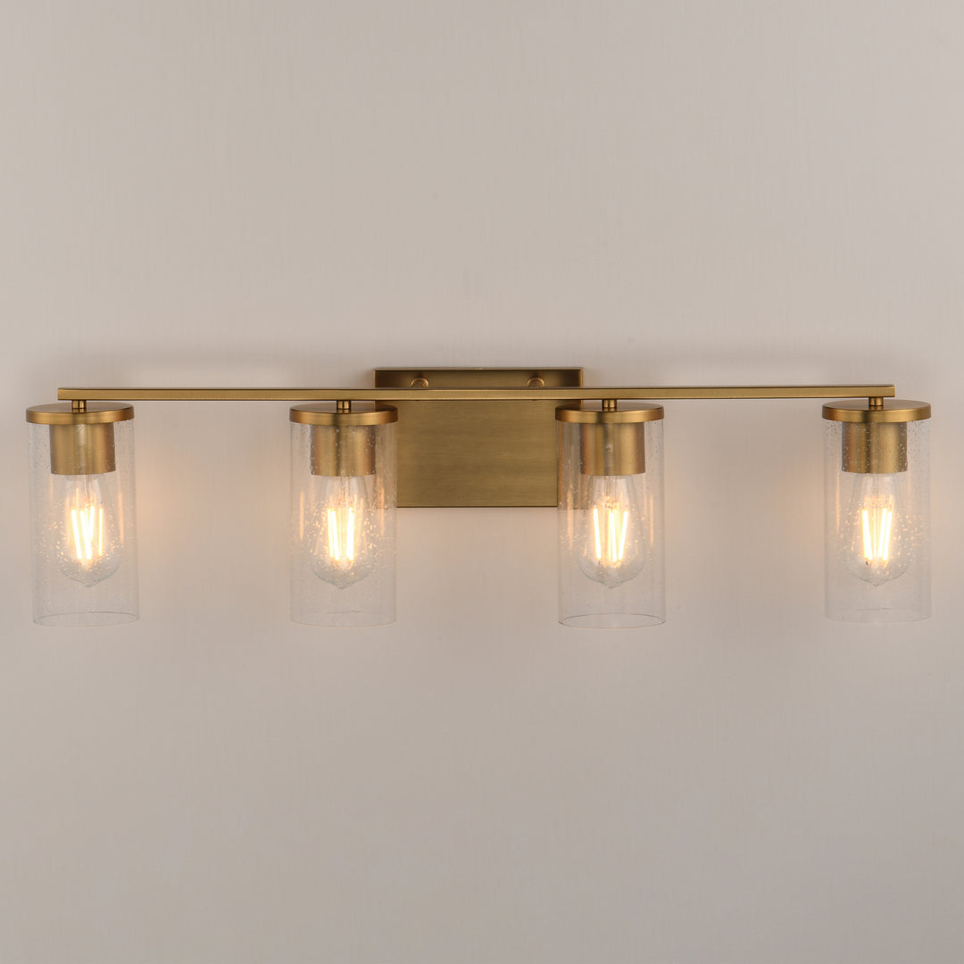 Livingston Bath Vanity Natural Aged Brass alternate view