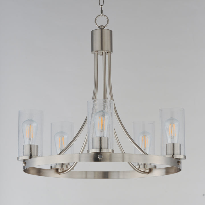 Livingston Chandelier Satin Nickel alternate view