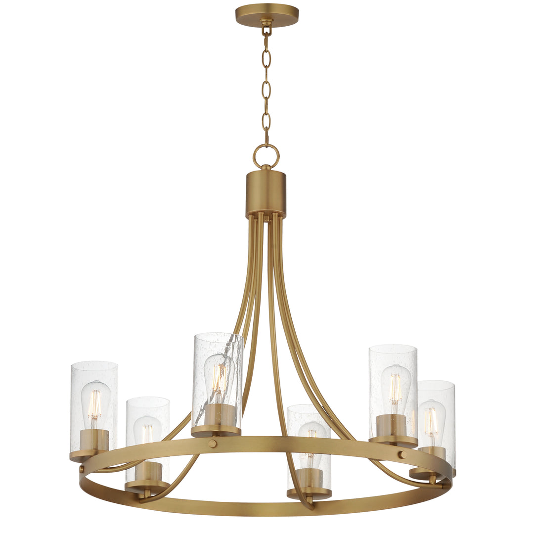 Livingston Chandelier Natural Aged Brass
