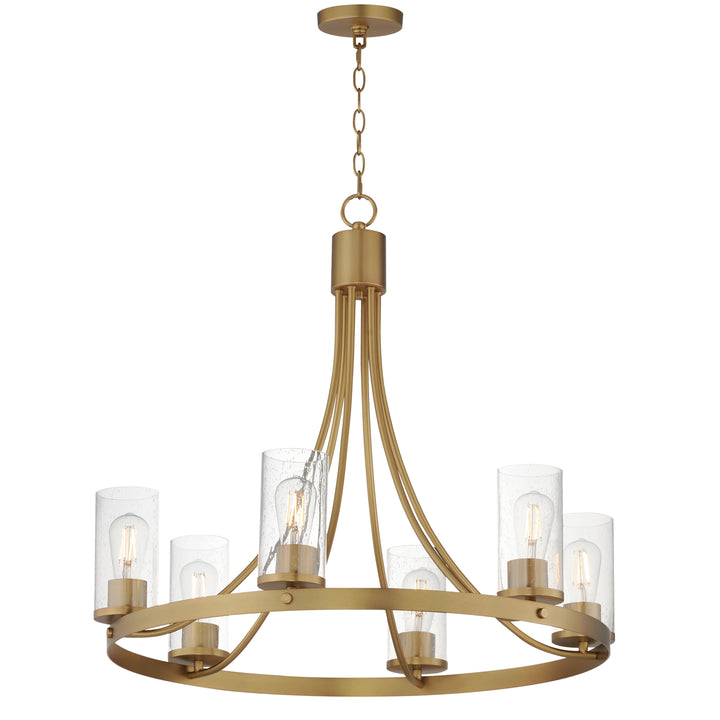 Livingston Chandelier Natural Aged Brass