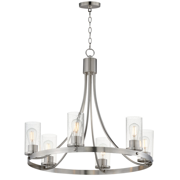 Livingston Chandelier Satin Nickel