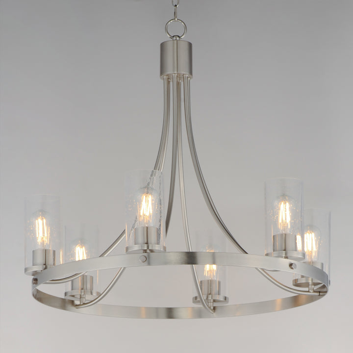 Livingston Chandelier Satin Nickel alternate view