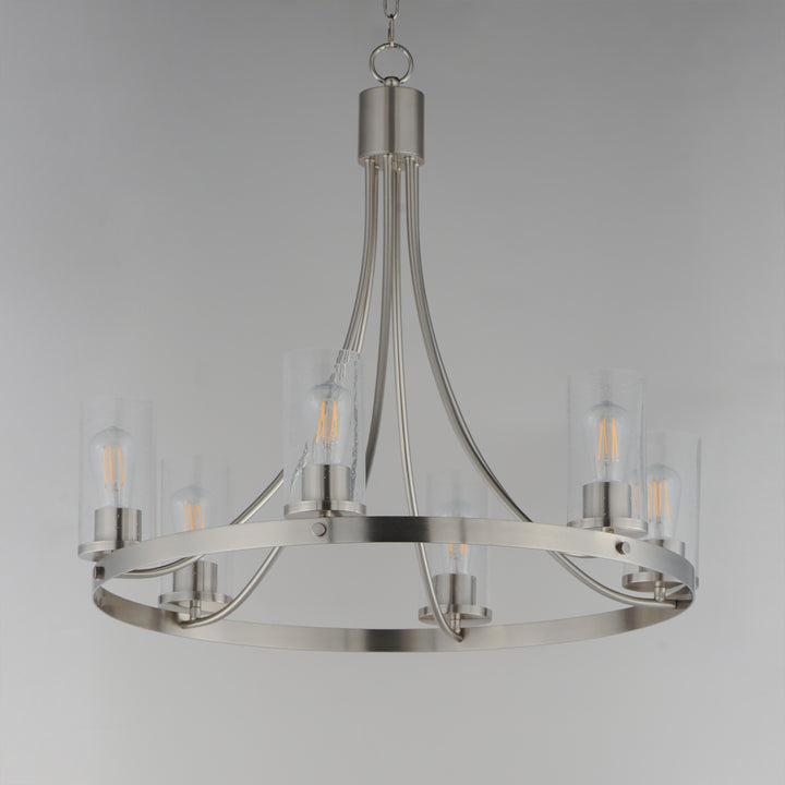 Livingston Chandelier Satin Nickel alternate view