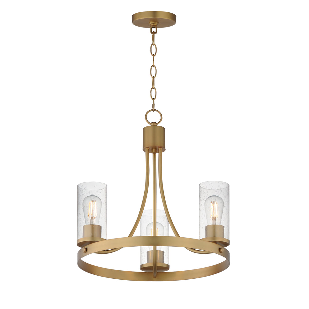Livingston Chandelier Natural Aged Brass