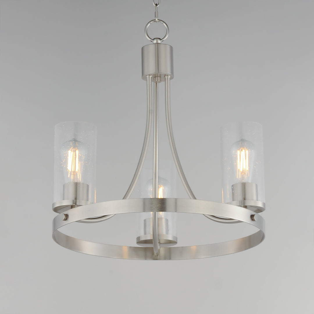Livingston Chandelier Satin Nickel alternate view