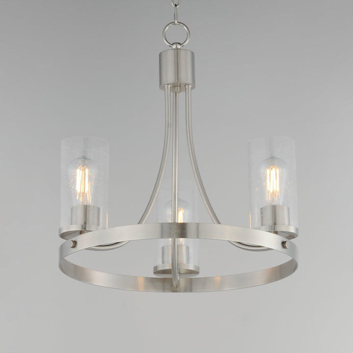 Livingston Chandelier Satin Nickel alternate view