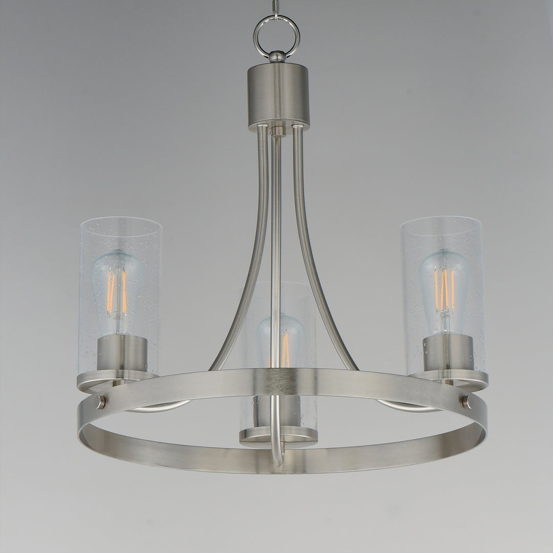 Livingston Chandelier Satin Nickel alternate view