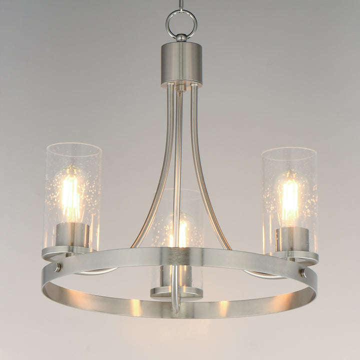 Livingston Chandelier Satin Nickel alternate view