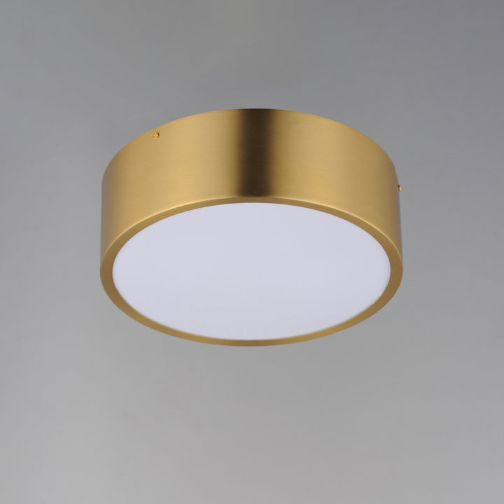 Tommy Surface Mount White / Satin Brass alternate view