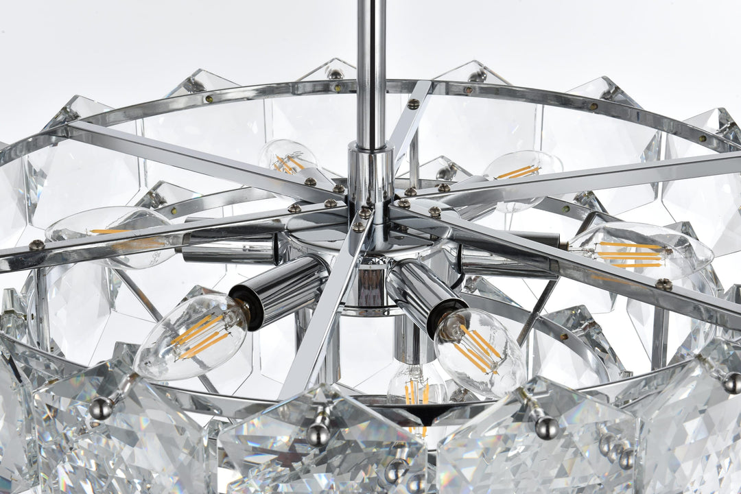 Adaline Chandelier by Elegant - view 17
