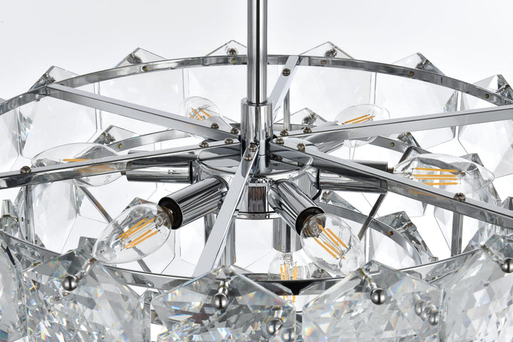 Adaline Chandelier by Elegant - view 17