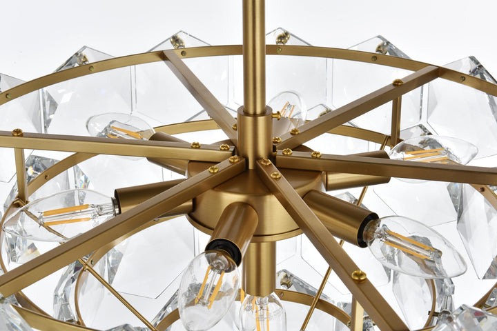 Adaline Chandelier by Elegant - view 29