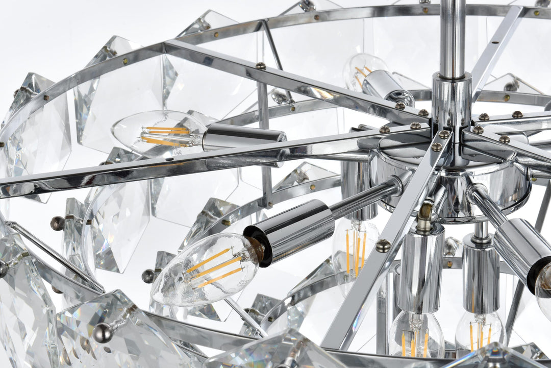 Adaline Chandelier by Elegant - view 41