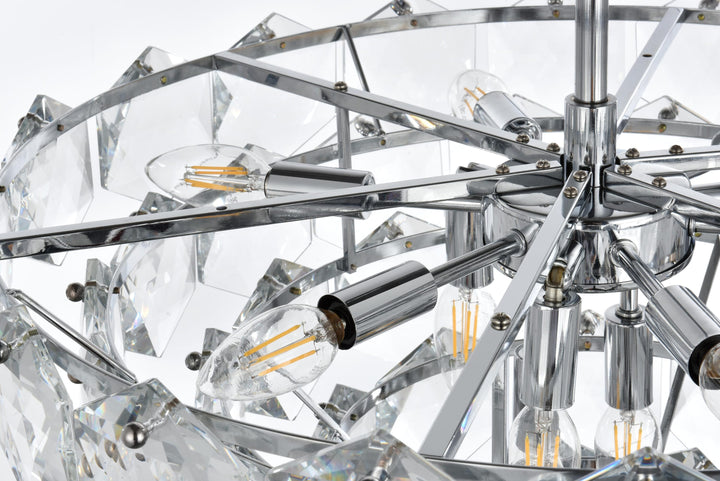 Adaline Chandelier by Elegant - view 41
