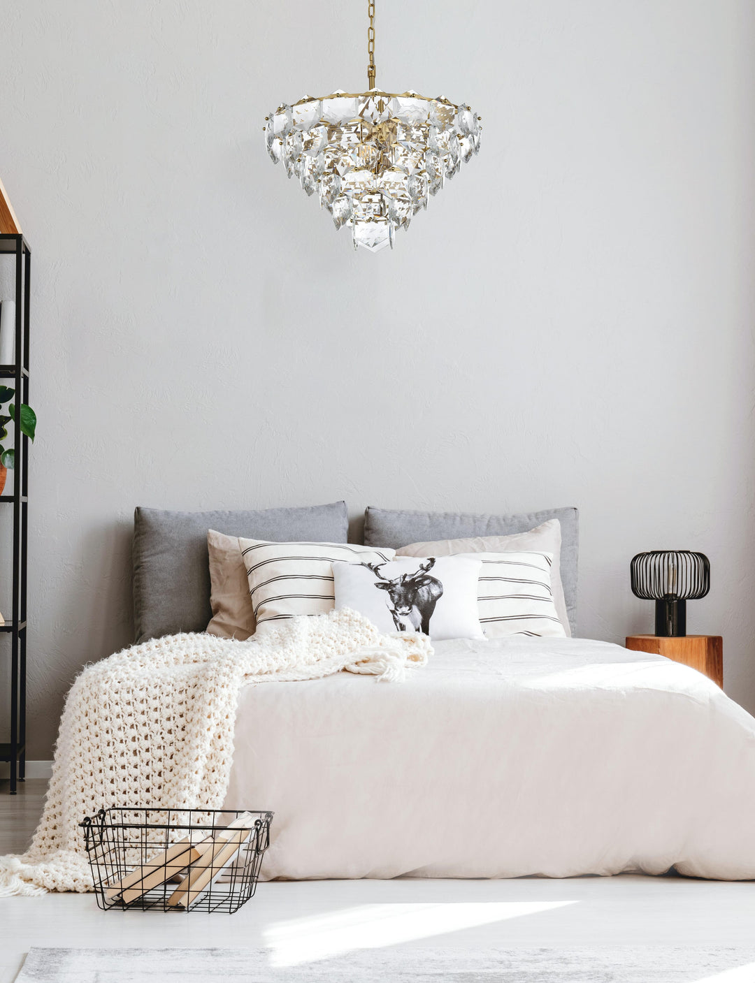 Adaline Chandelier by Elegant - view 56