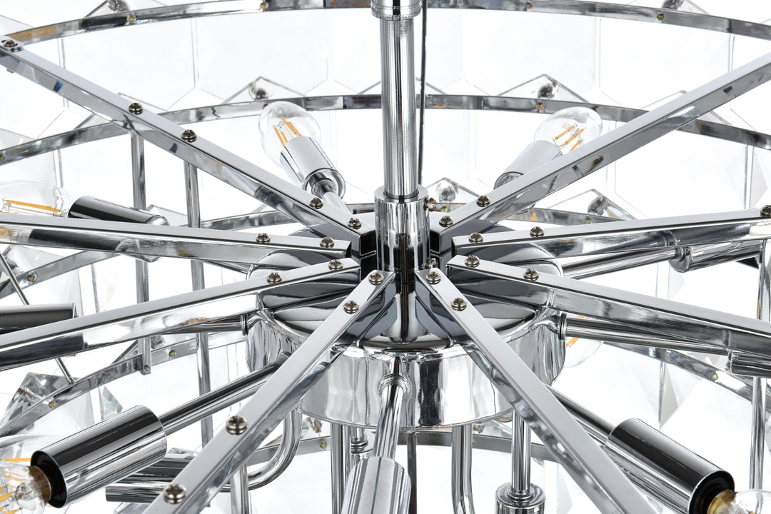 Adaline Chandelier by Elegant - view 89