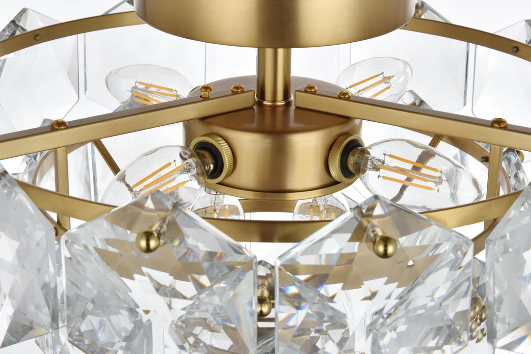 Adaline Flush Mount by Elegant - view 13