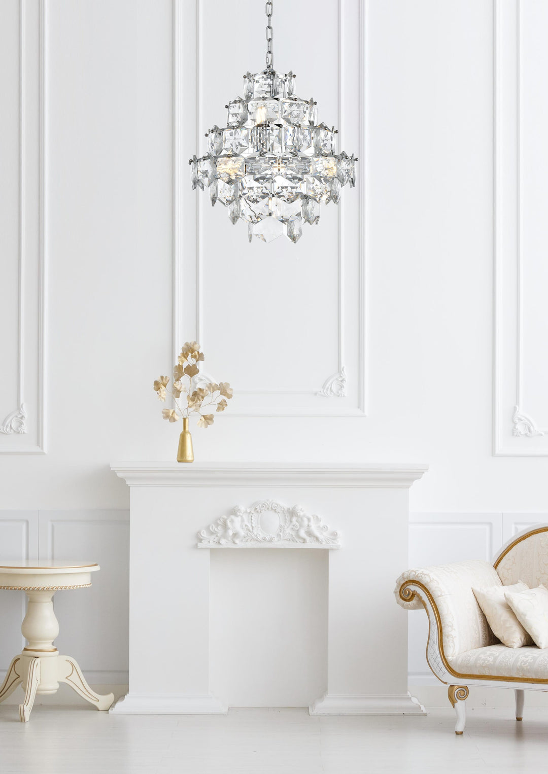Adaline Chandelier by Elegant - view 20