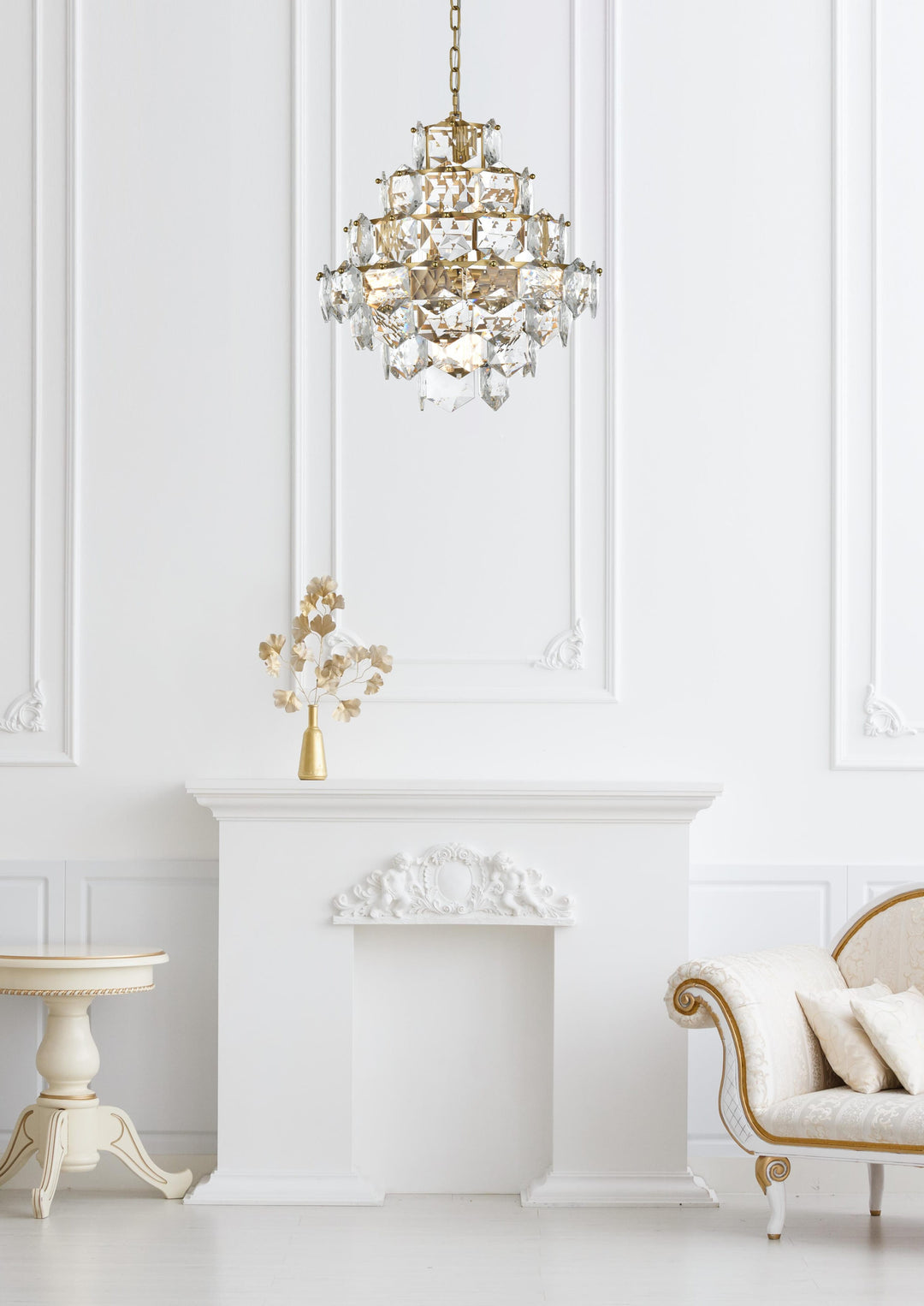 Adaline Chandelier by Elegant - view 32