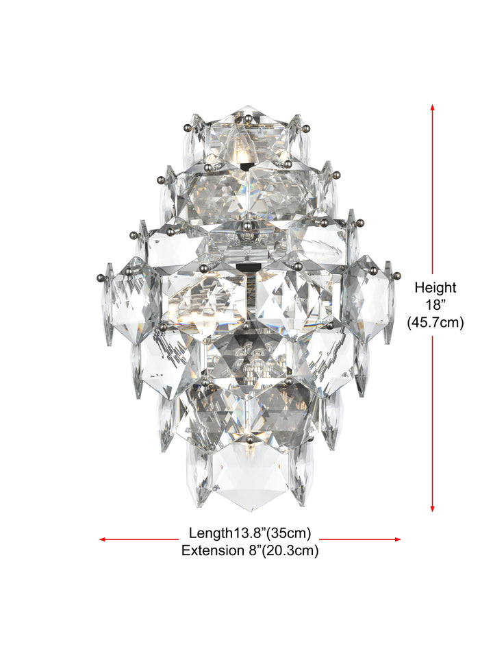 Adaline Wall Sconce by Elegant - view 14