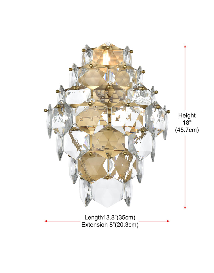 Adaline Wall Sconce by Elegant - view 28