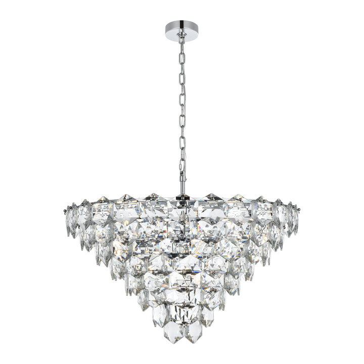 Adaline Chandelier in Chrome by Elegant