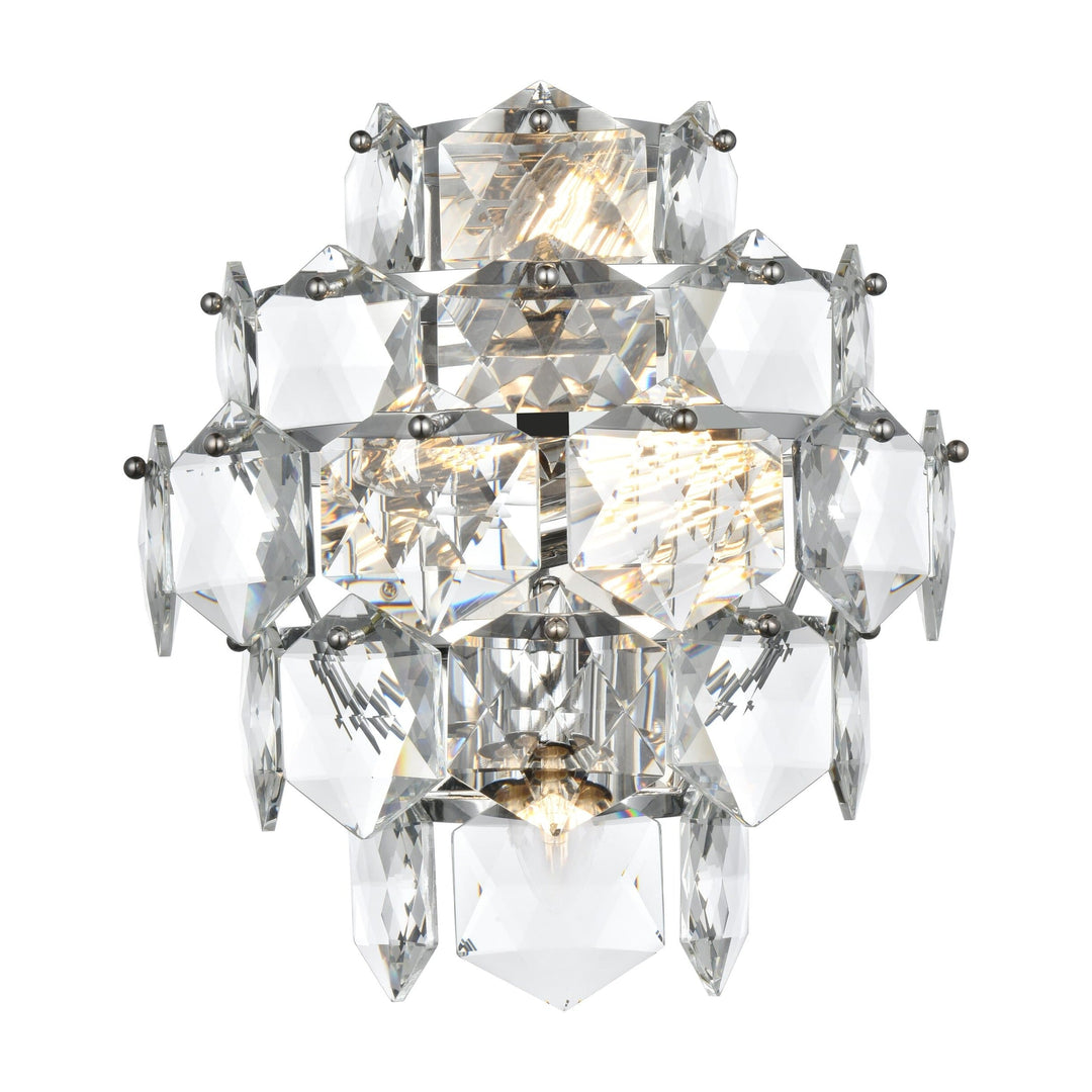 Adaline Wall Sconce in Chrome by Elegant