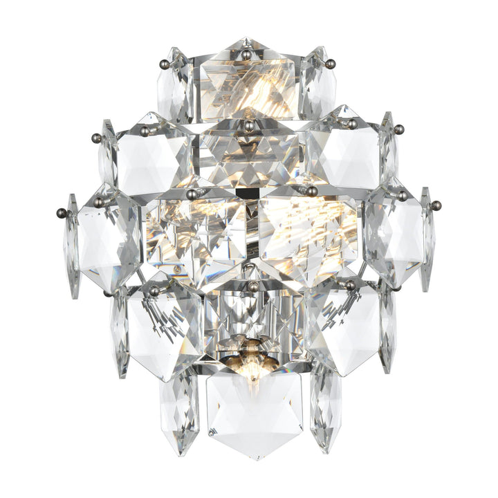 Adaline Wall Sconce in Chrome by Elegant