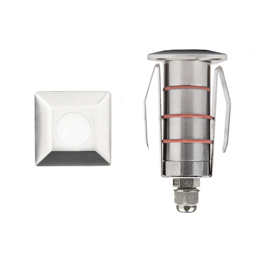 1" Inground Recessed Square