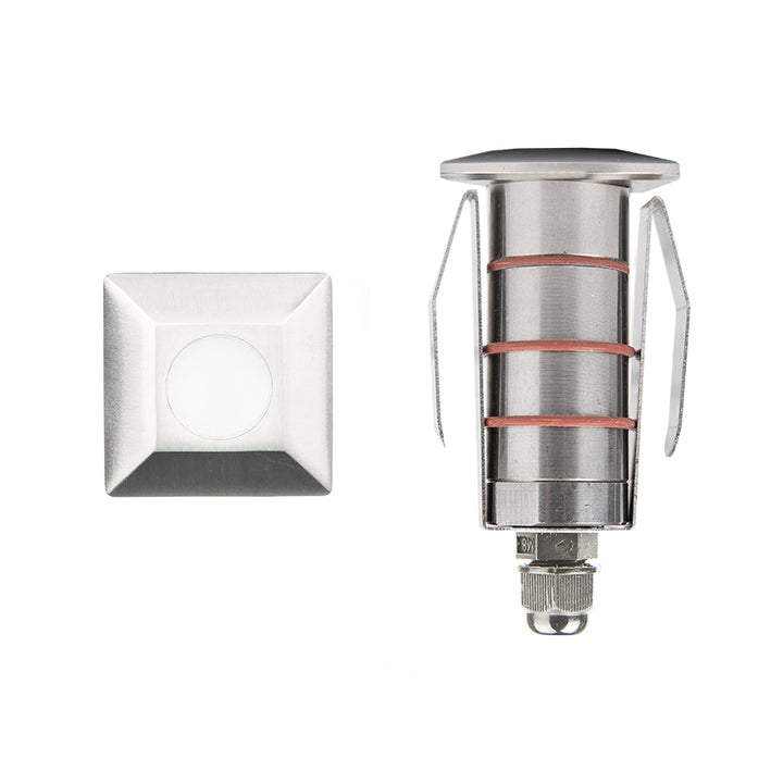 1" Inground Recessed Square