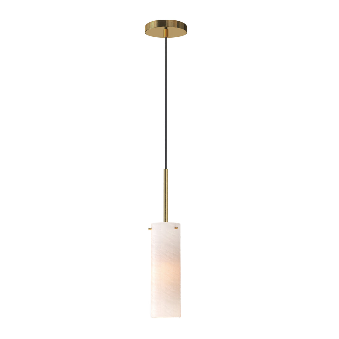 Blizzard 1-Light Pendant Natural Aged Brass