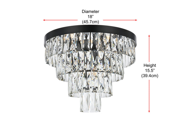 Josephine Flush Mount by Elegant - view 8