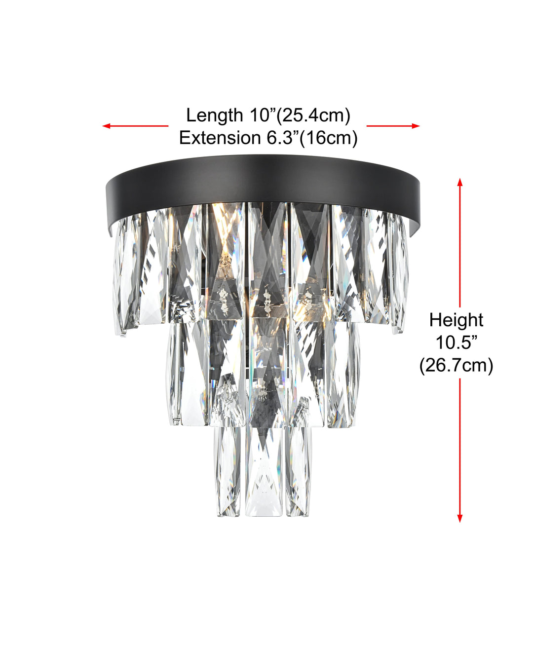 Josephine Wall Sconce by Elegant - view 7