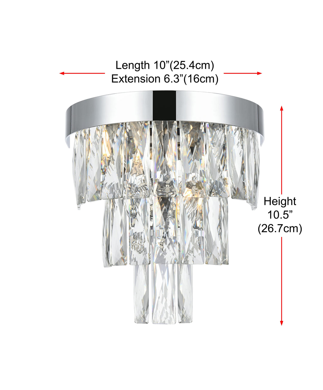 Josephine Wall Sconce by Elegant - view 14