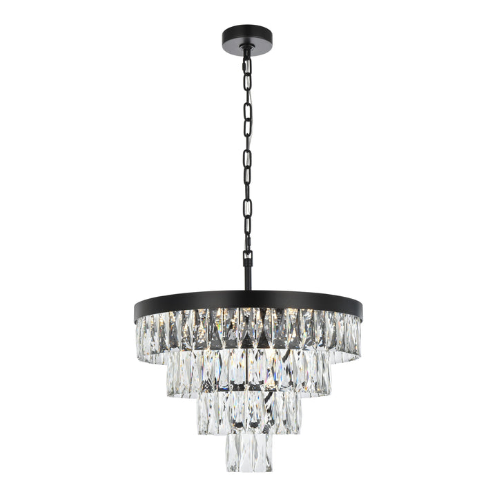 Josephine Chandelier in Black by Elegant