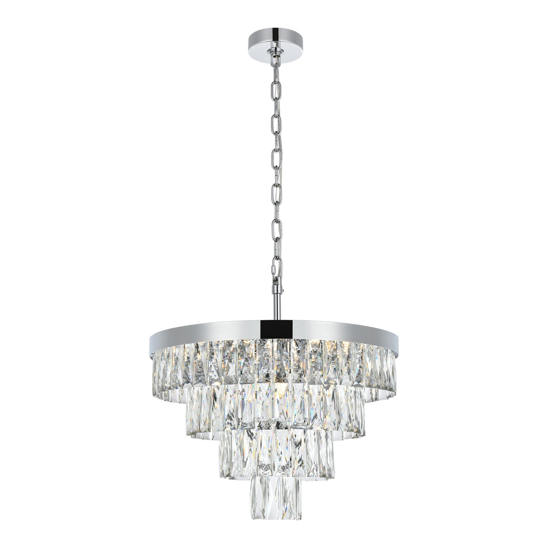 Josephine Chandelier in Chrome by Elegant