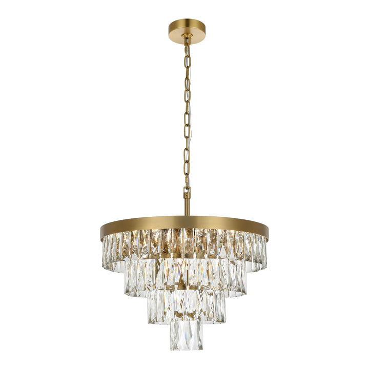 Josephine Chandelier in Satin Gold by Elegant